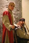 Emanuel von Heel als "Moses" und Niklas Ernst als "Aaron"